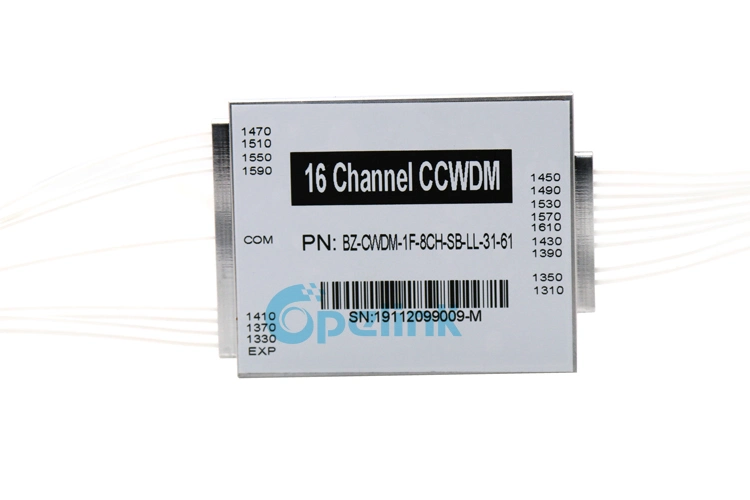 16CH Compact CWDM, Metal Box Ccwdm Module with High Quality