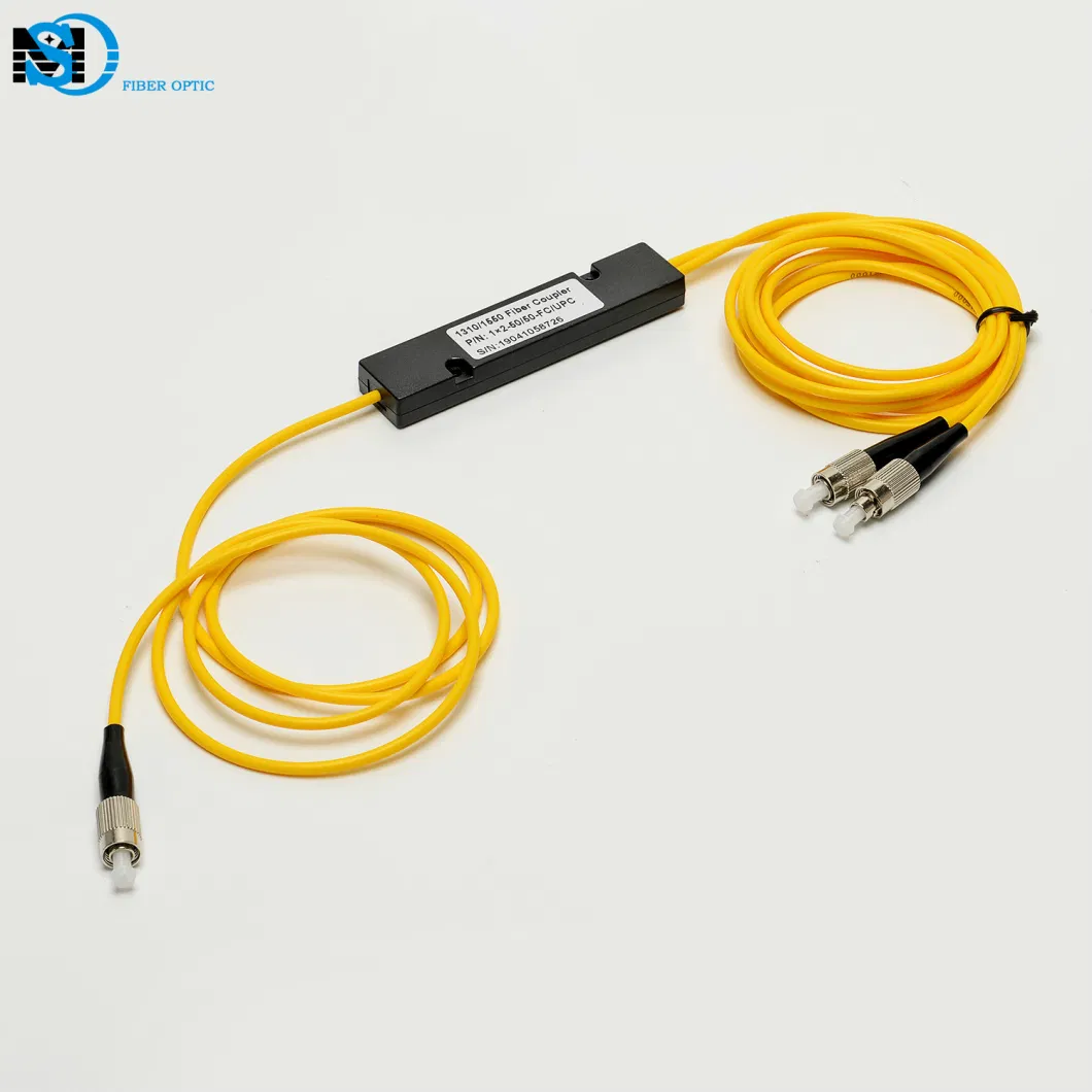 PLC Splitter 1X2 Fiber Optic Splitter and Coupler