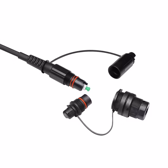 Wasserdichte FTTH-Glasfaserkabelbaugruppen für den Außenbereich, kompatibel mit Optitap