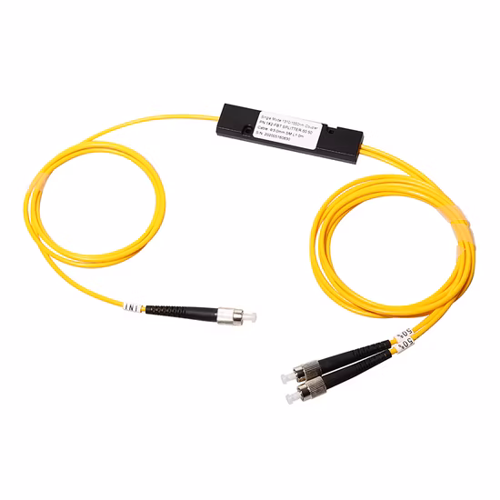 ABS Box Fiber Optic PLC Splitter Singlemode Sm LC Stecker 1310/1550/1490 nm Fbt Koppler
