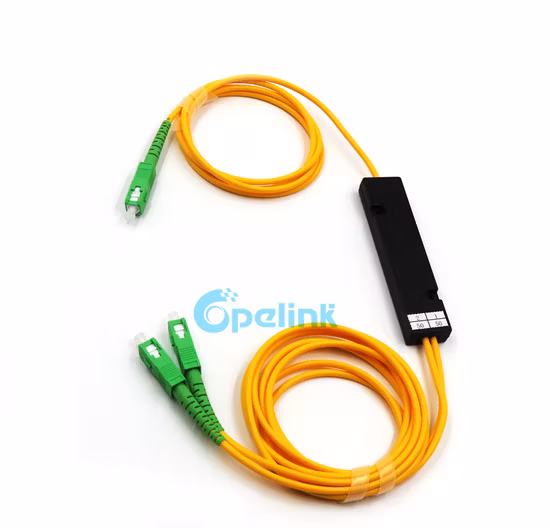 1X2 Glasfaser-FBT-Koppler mit Sc/APC, 1490 nm